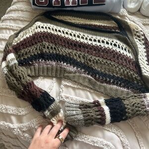 unique crochet sweater top